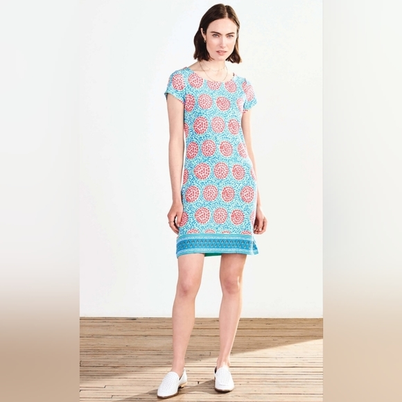 HATLEY Nellie Dress Cobblestone Small NWT - Picture 1 of 10